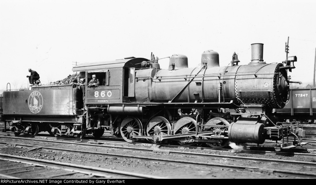 GN 0-8-0 #860 - Great Northern